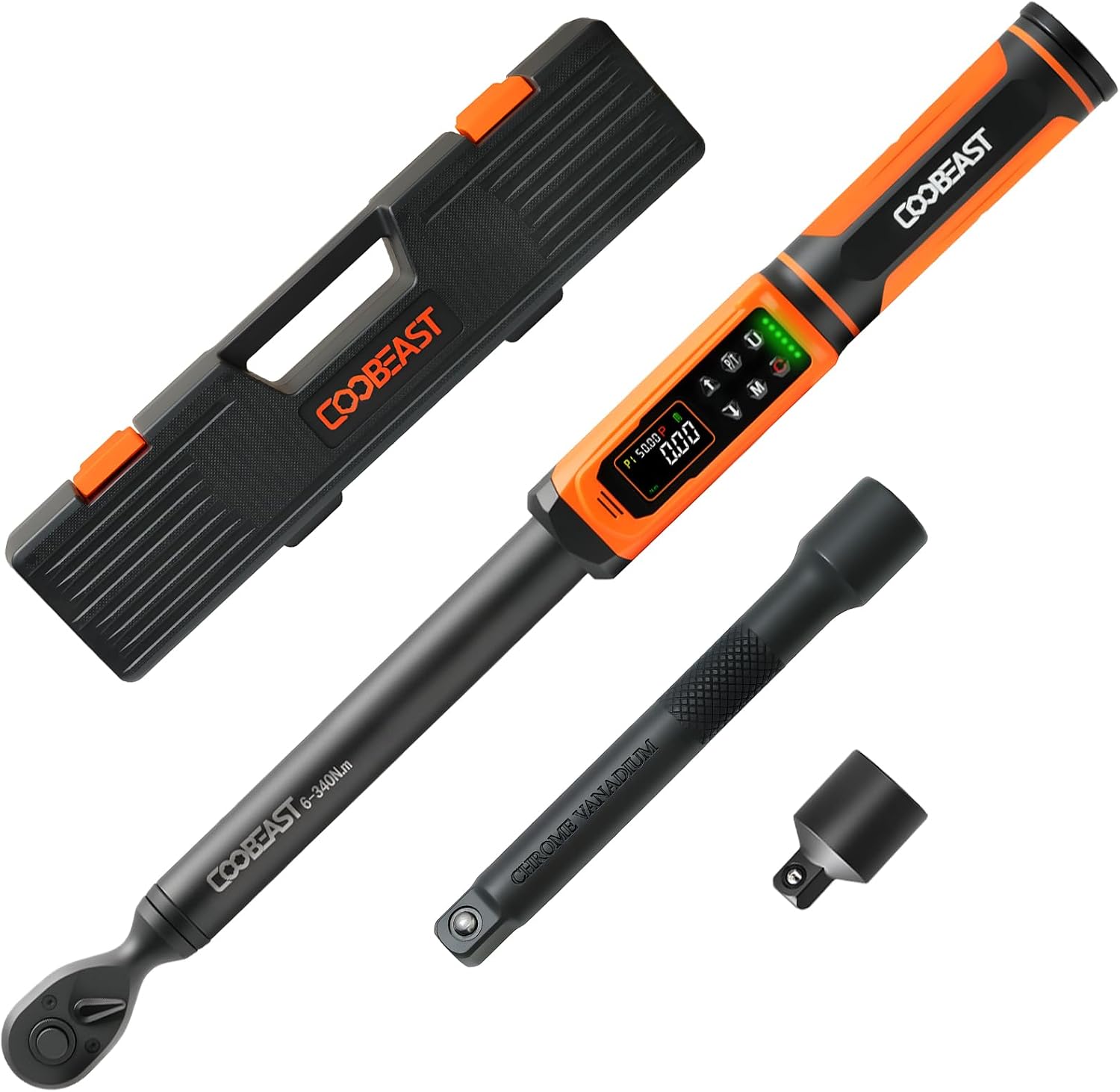 Coobeast Digital Torque Wrench 1/2" Drive