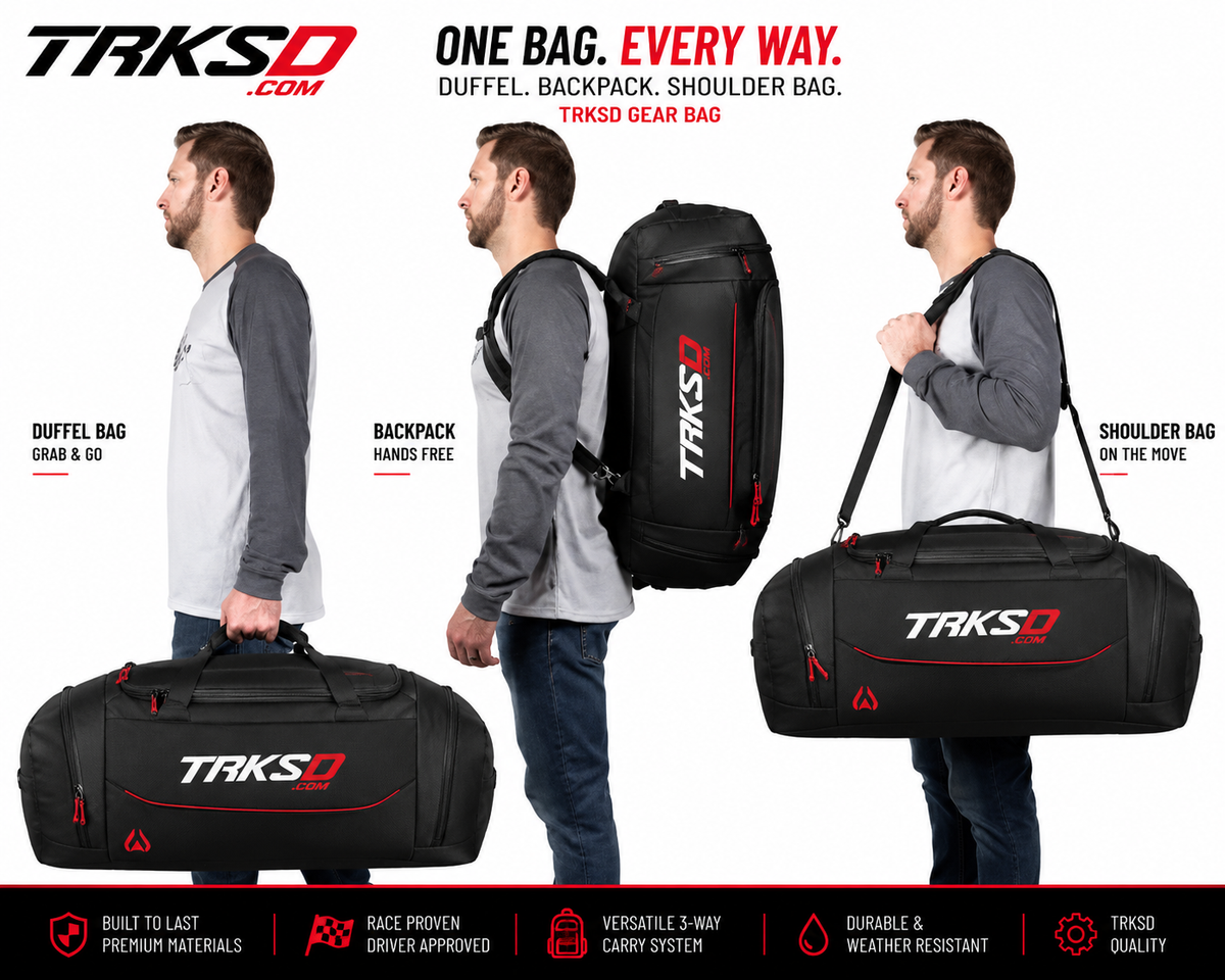 TRKSD Track Day Duffel Bag