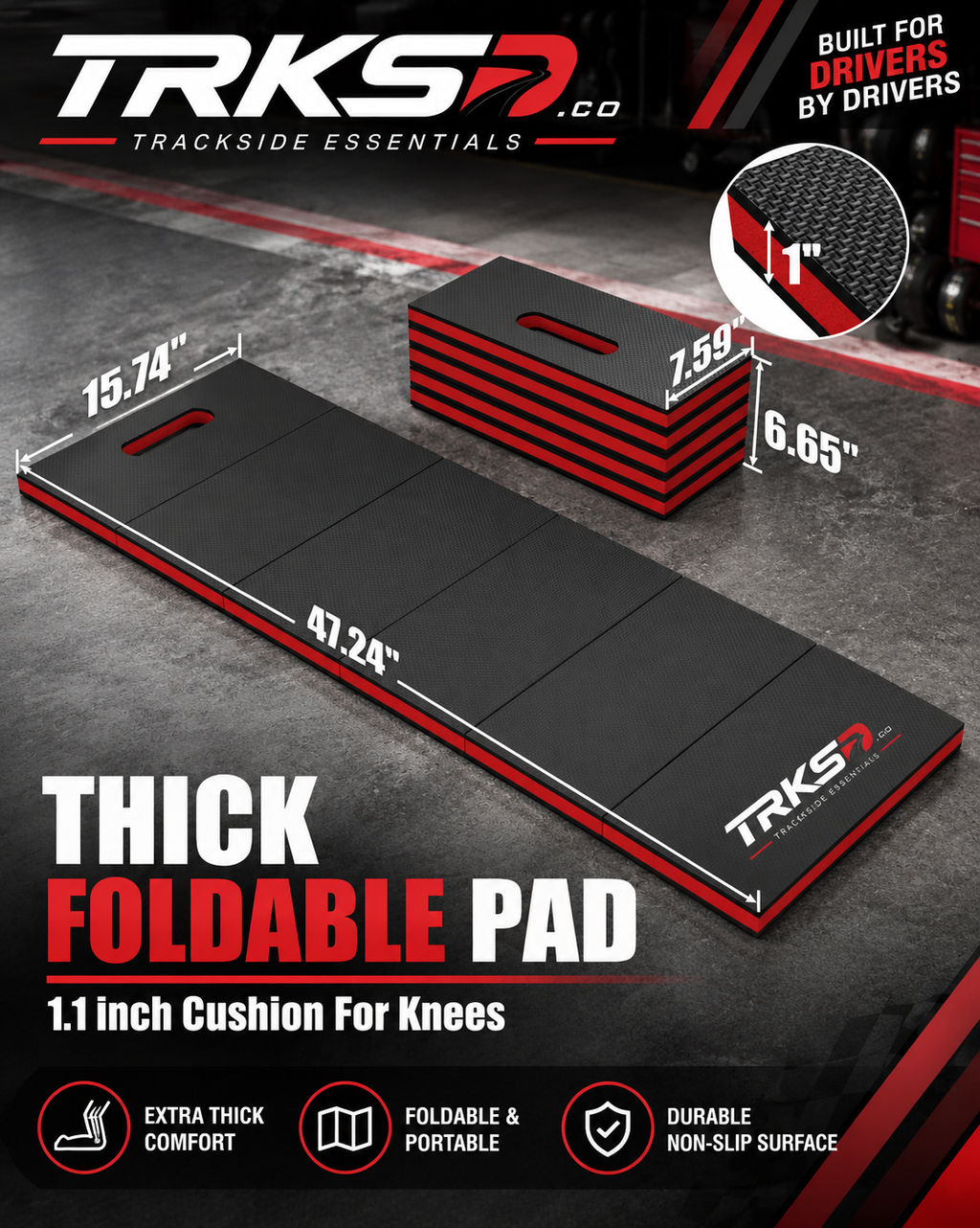 TRKSD Track Day Mat